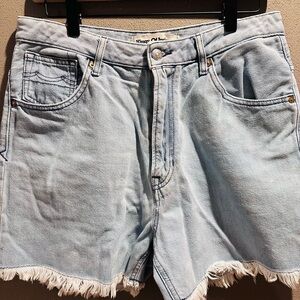 Kings of Indigo Alice Belted shorts Blue Denim Shorts